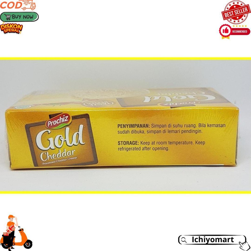 

Keju Prochiz Gold Cheddar 170 Gr Bj Termurah