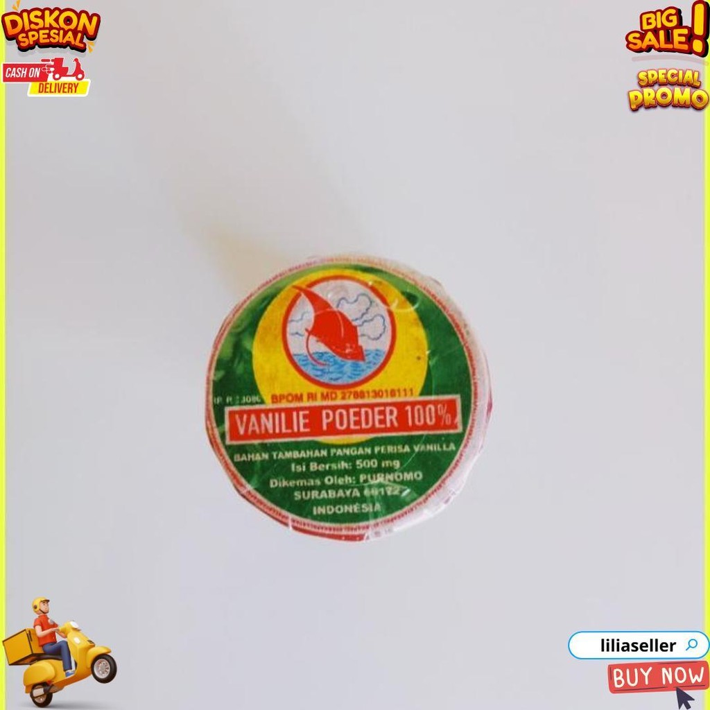 

Vanilie Powder Vanili Bubuk Cap Kapal Layar Lajar 1 Slop Bj Gratis Ongkir