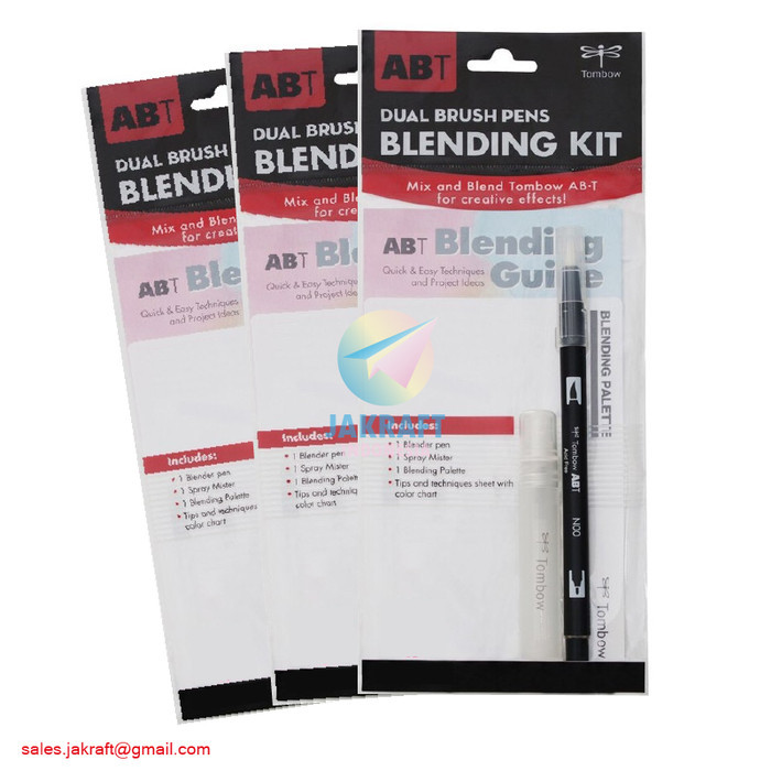 

Tombow Abt Dual Brush Pens Blending Kit (Mm-Abtn0) Pencampuran Warna
