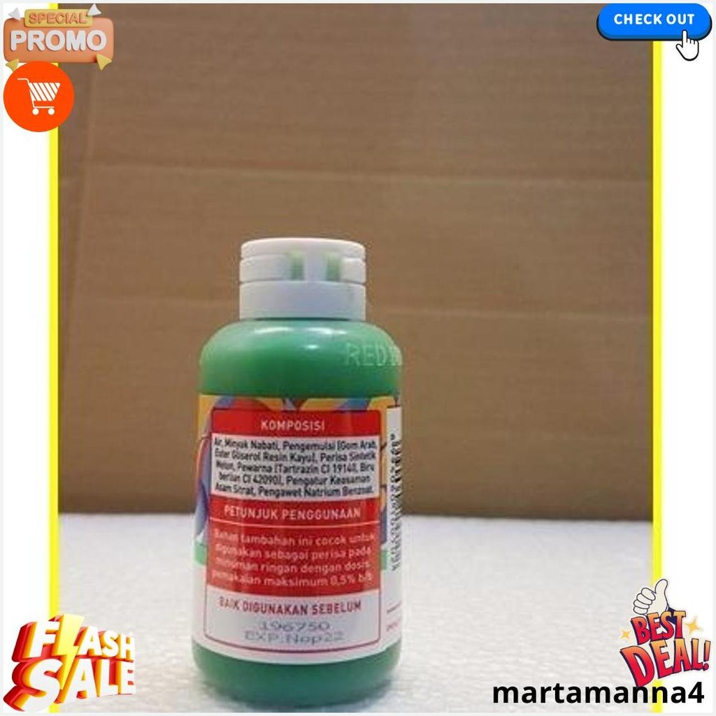 

Pewarna Dan Perisa Red Bell Rasa Melon 55Ml/Red Bell/Sumbo Red Bell Terlaris