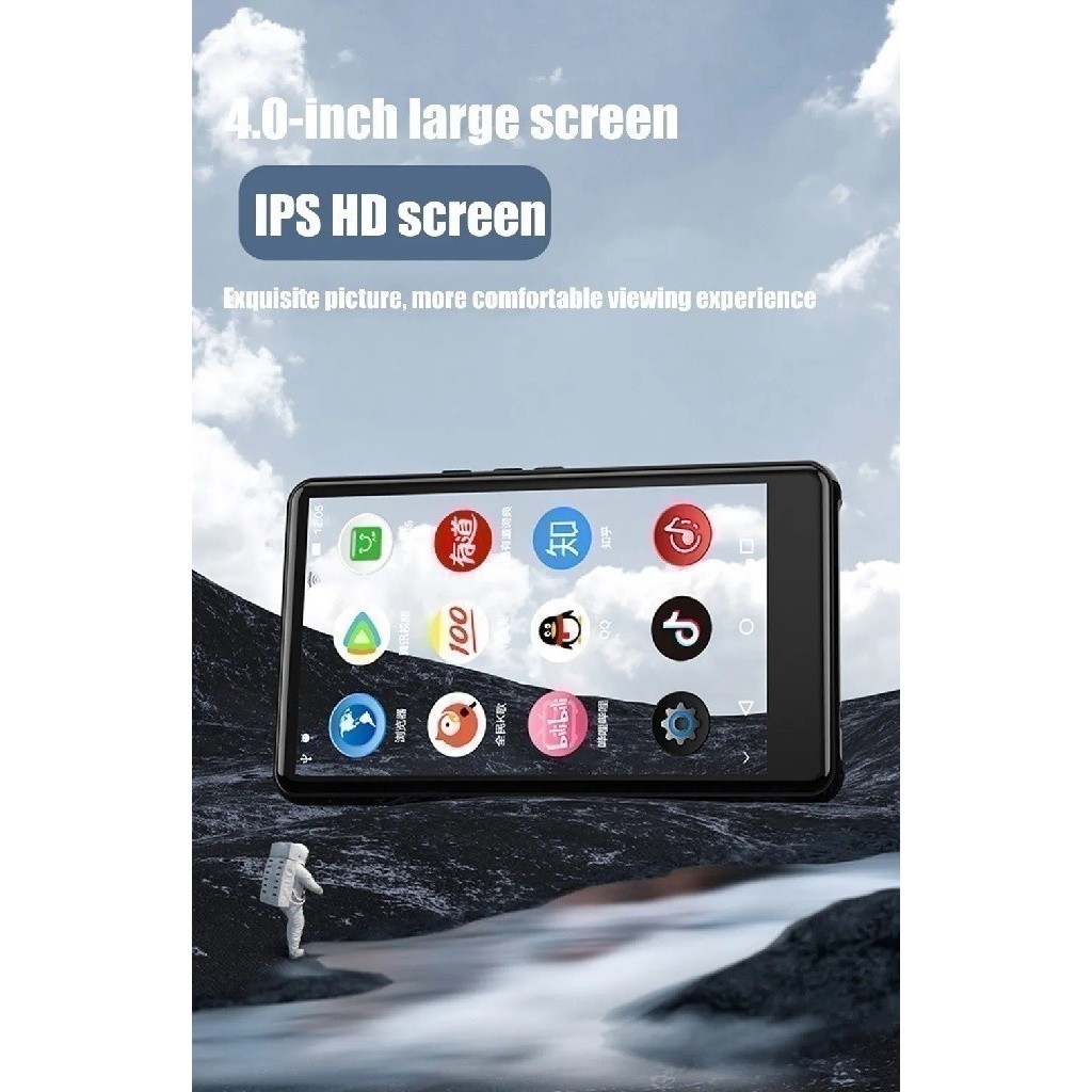 RUIZU H6 16GB - MP3 MP4 HD Digital Audio Player - Android 5.1 Support