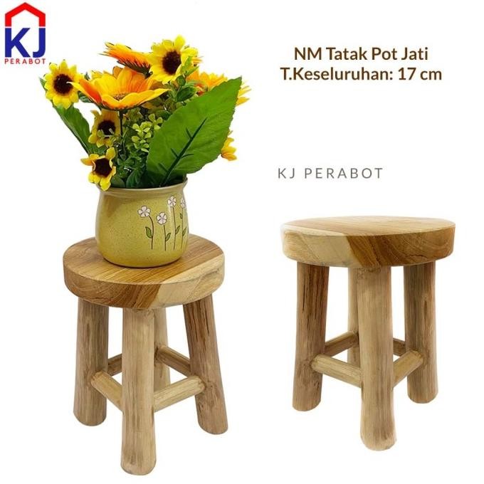 TATAKAN POT KAYU