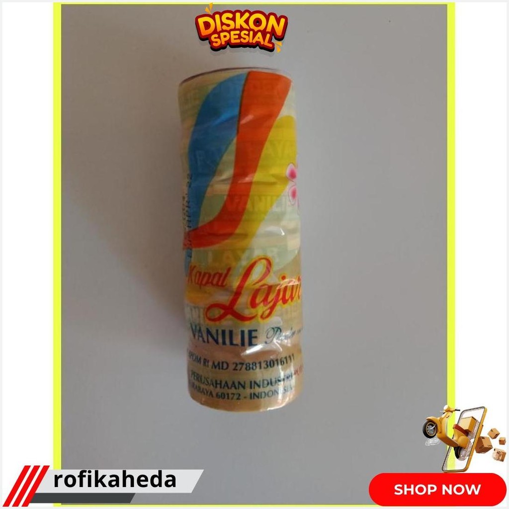 

Vanilie Powder Vanili Bubuk Cap Kapal Layar Lajar 1 Slop Cod