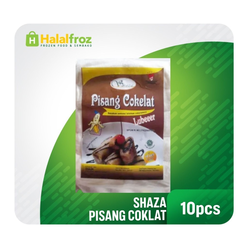 

Pisang Lubeer Coklat Shaza 10pcs 400gramGosend Ready, Paling murah, Terlaris