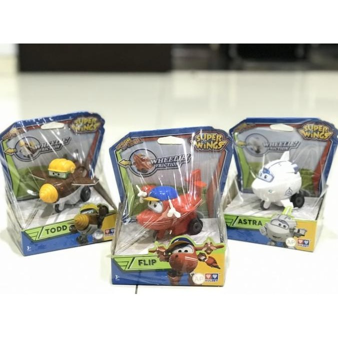 

diskon! auldey super wings wheelie! friction astra flip todd original