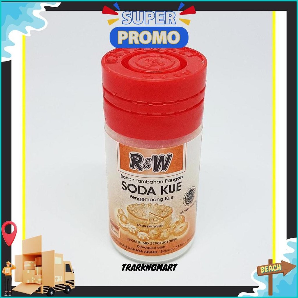 

Soda Kue R&W Botol 10 Gr Gratis Ongkir
