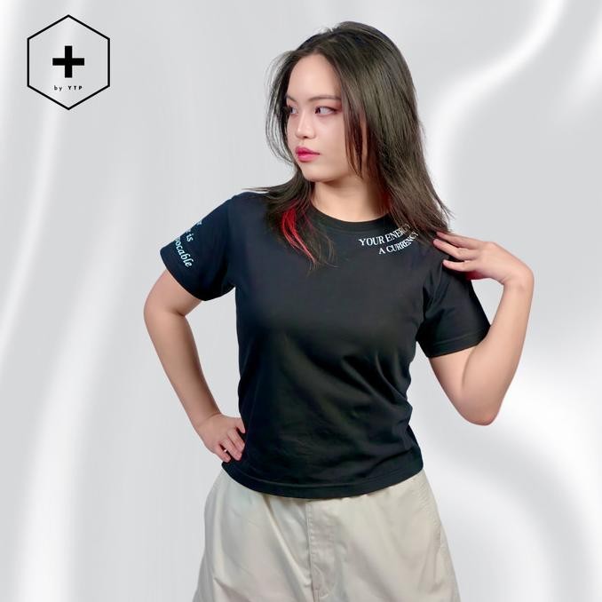 Kaos Croptop Your Energy C045 - Tangan Pengharapan Official LAJ