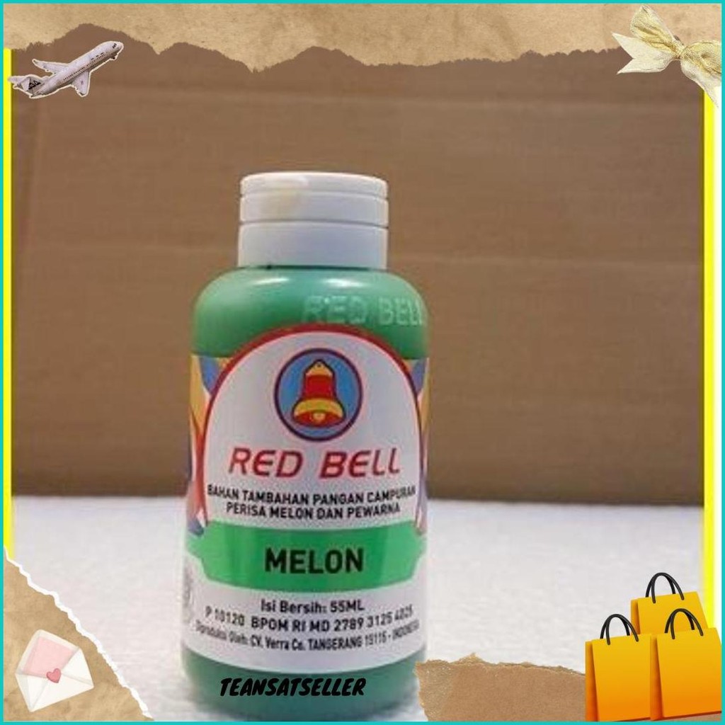 

Pewarna Dan Perisa Red Bell Rasa Melon 55Ml/Red Bell/Sumbo Red Bell Cod