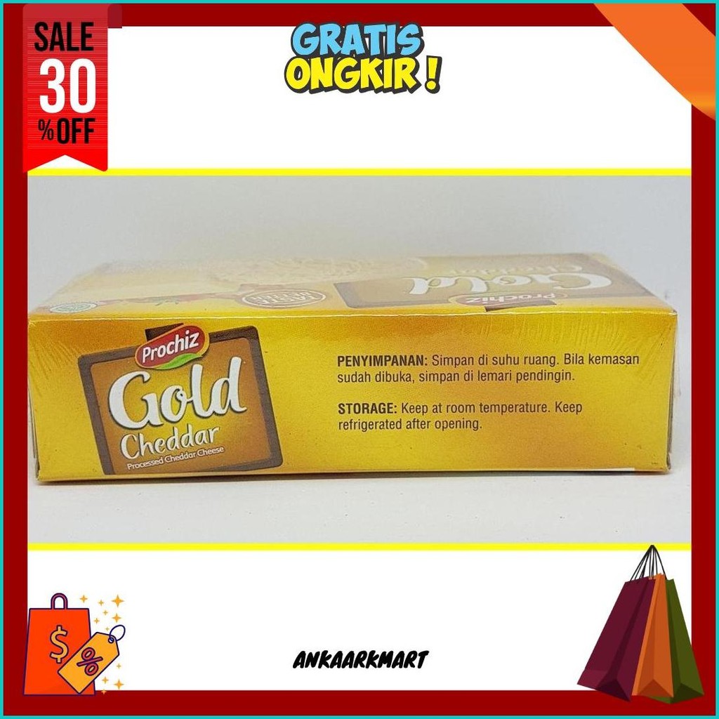 

Keju Prochiz Gold Cheddar 170 Gr Cod