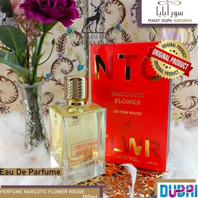 Terlaris Parfum Asli Arab Original Premium Maison Alhambra/narcotic flower roug SALE