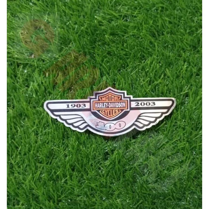 

diskon! sticker harley davidson wings 100