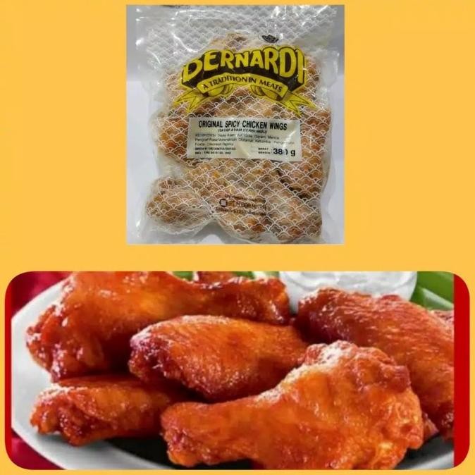 

diskon! spicy chicken wings original bernardi