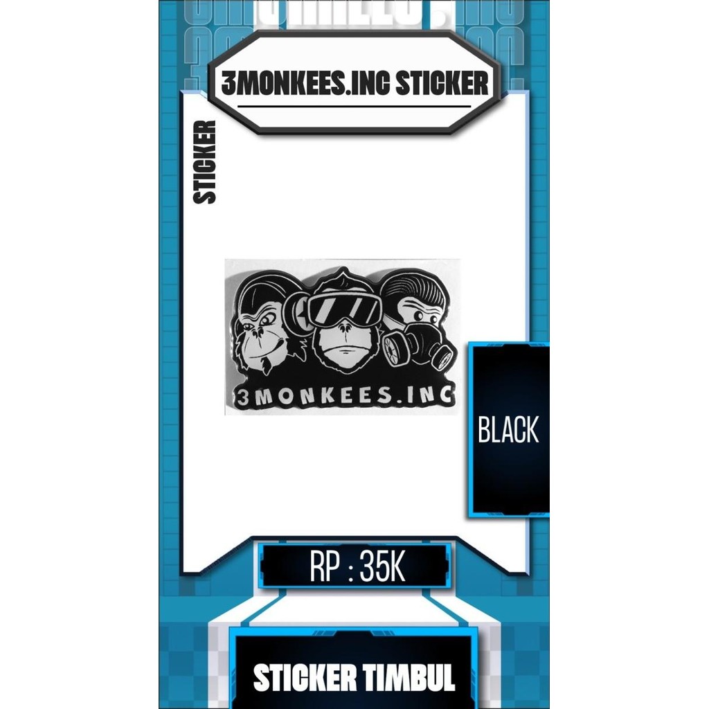 

Sale Sticker 3Monkees.Inc