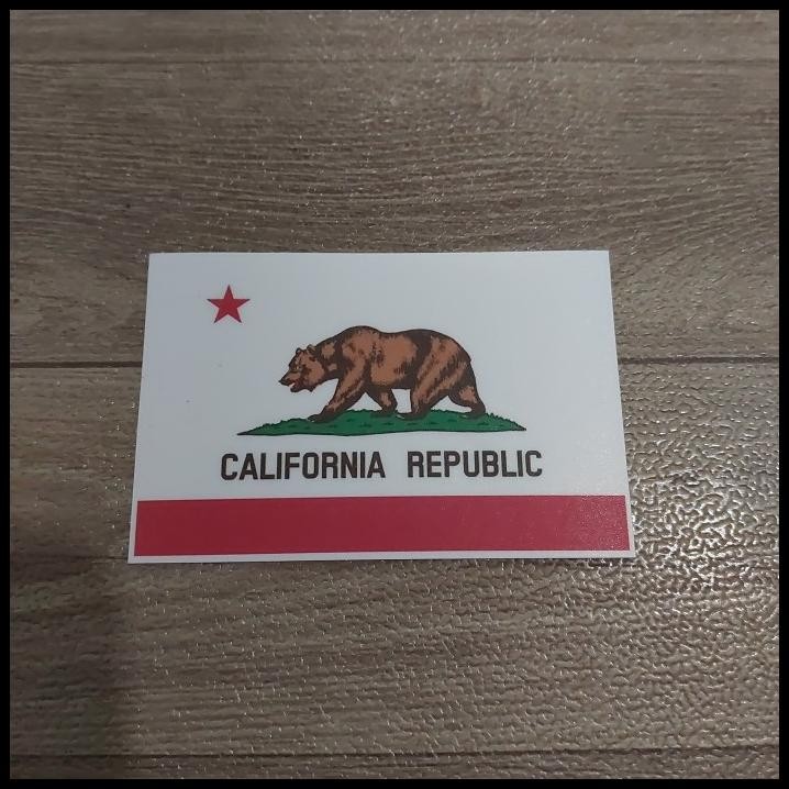 

BEST DEAL STICKER COUNTRIES USA FLAG CALIFORNIA REPUBLIC STIKER !!!