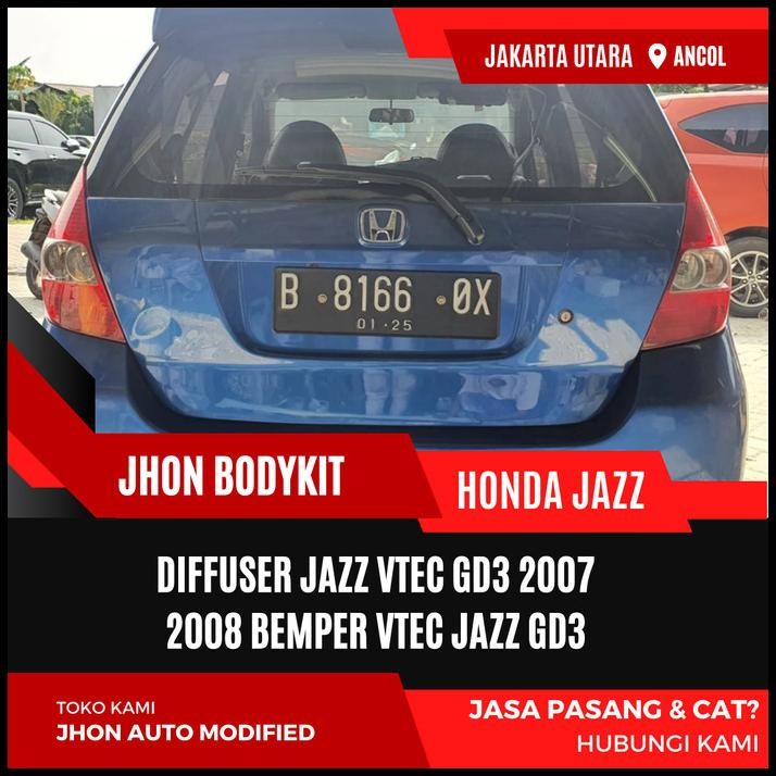 DISKON DIFFUSER JAZZ VTEC GD3 2007 2008 BEMPER VTEC JAZZ GD3 