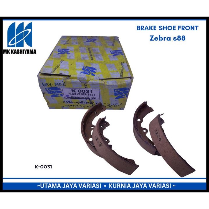 BEST DEAL KAMPAS REM DEPAN BRAKE SHOE HIJET ZEBRA S88 /S89 