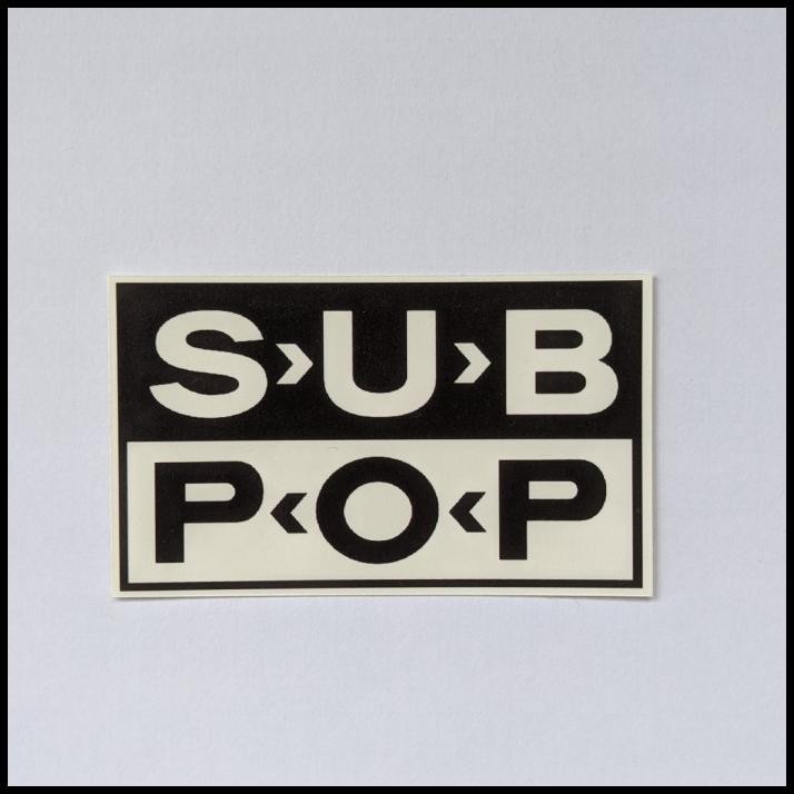 

TERMURAH STICKER VINTAGE 90S SUB POP RECORDS !!!