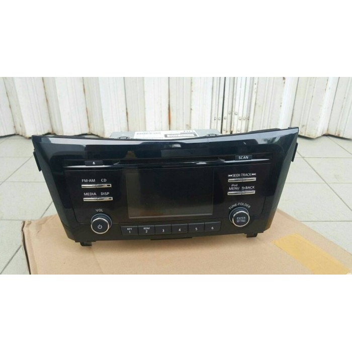 HEAD UNIT ORIGINAL NISSAN XTRAIL NEW T32 BARU ORIGINAL NISSAN