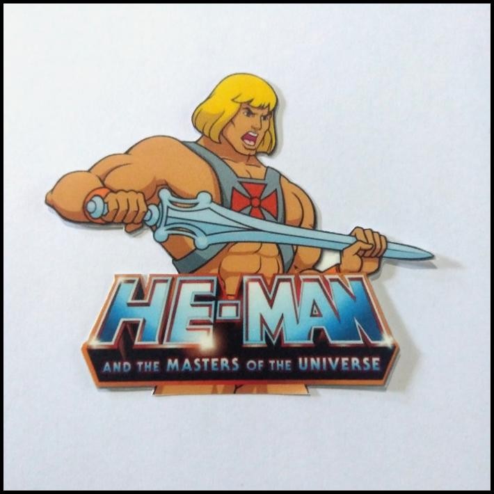 

HOT DEAL STIKER RETRO VINTAGE SERIAL TVRI HE MAN 80AN !!!!!!