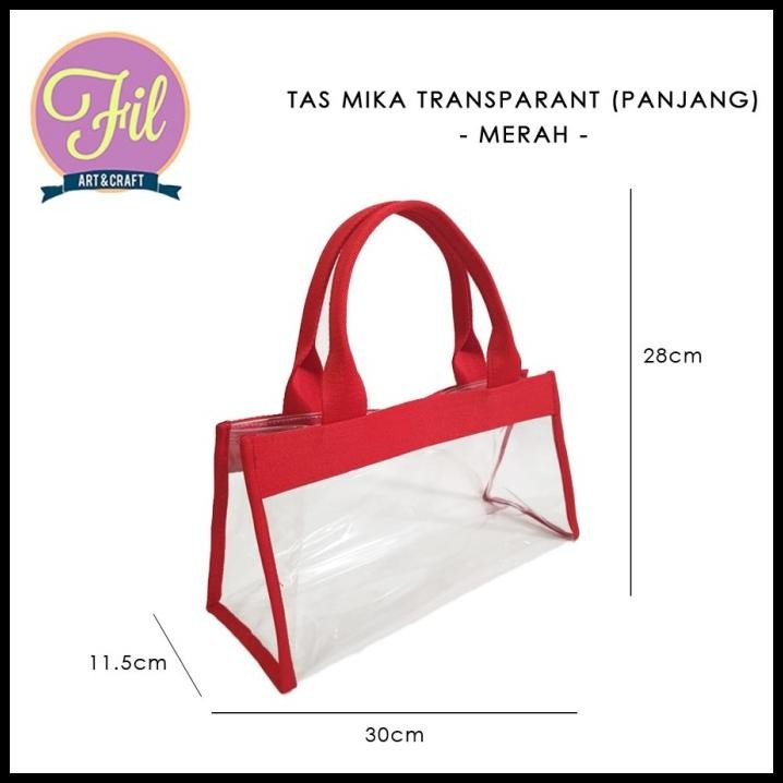 

TERMURAH TAS MIKA SERBAGUNA / HAMPERS TAS / TAS TRANSPARANT / TAS CNY / TAS IML !!