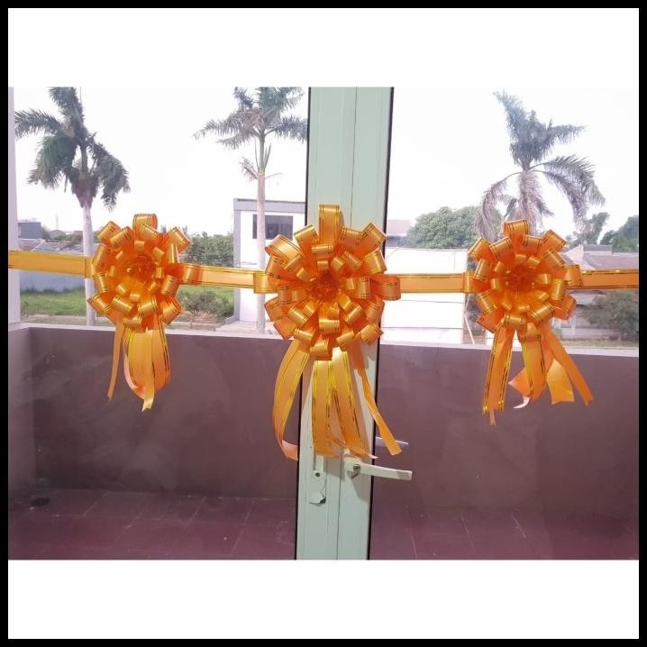 

GRATIS ONGKIR PITA PERESMIAN / GUNTING PITA / PITA GRAND OPENING/ PITA JEPANG ORANGE !!!