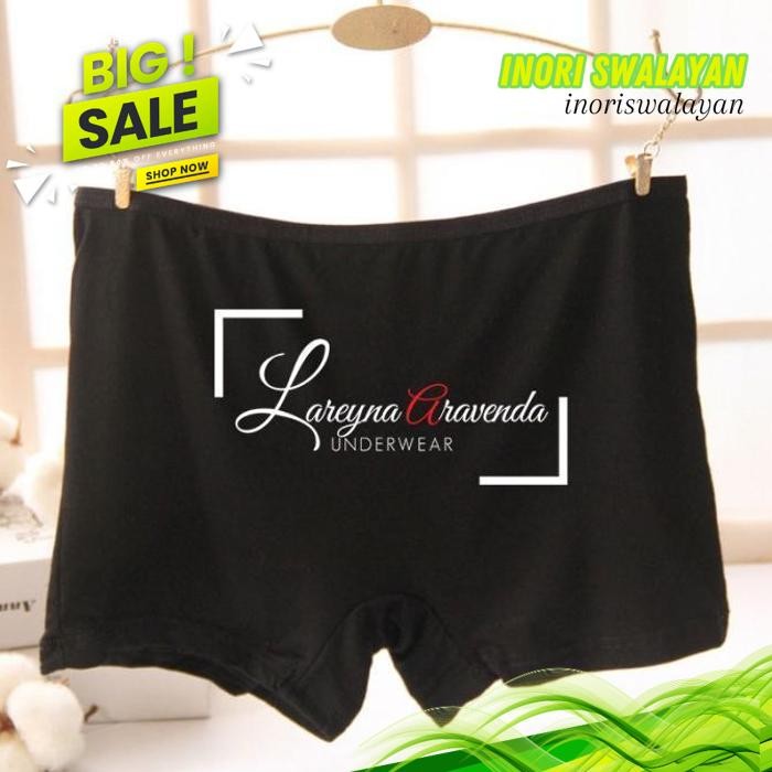BOXER SEXY BAMBOO CHARCOAL CELANA DALAM WANITA SEAMLESS BOXER SEXY BAMBOO CHARCOAL FIBER CD GRATIS O