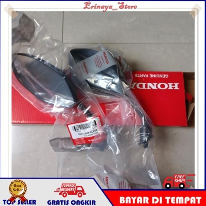 TERMURAH ORIGINAL KACA SPION KANAN KIRI BEAT F1 NEW VARIO 110 125 150 OLD ORI