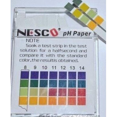

sale! kertas ph nesco - ph paper - lakmus kertas untuk mengetahui kadar air