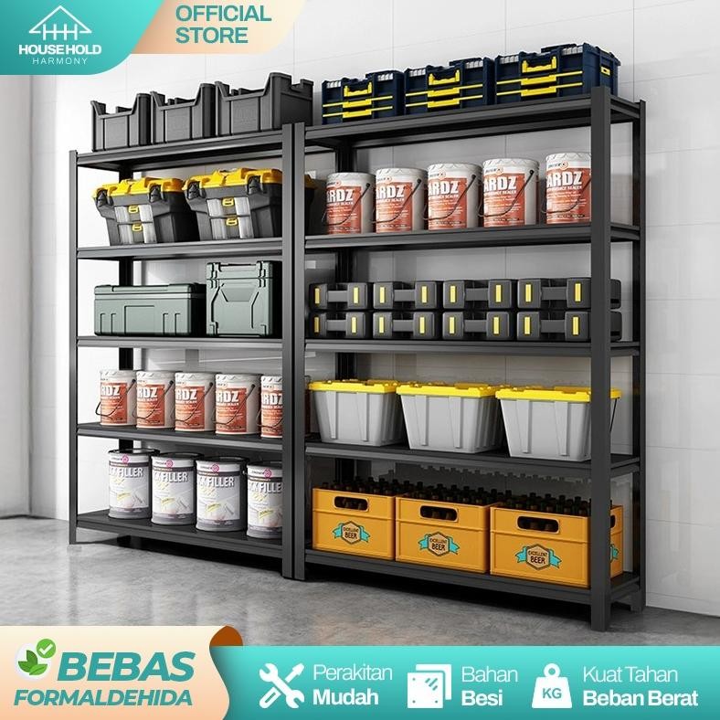 100BesiRak Besi Susun Rak Besi Siku 5 Susun Rak Siku Besi Rak Buku Rak Gudang Besi Rak Supermarket
