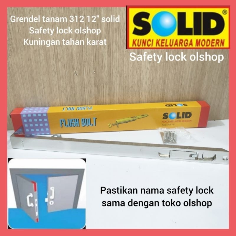 Grendel tanam 312 12" solid