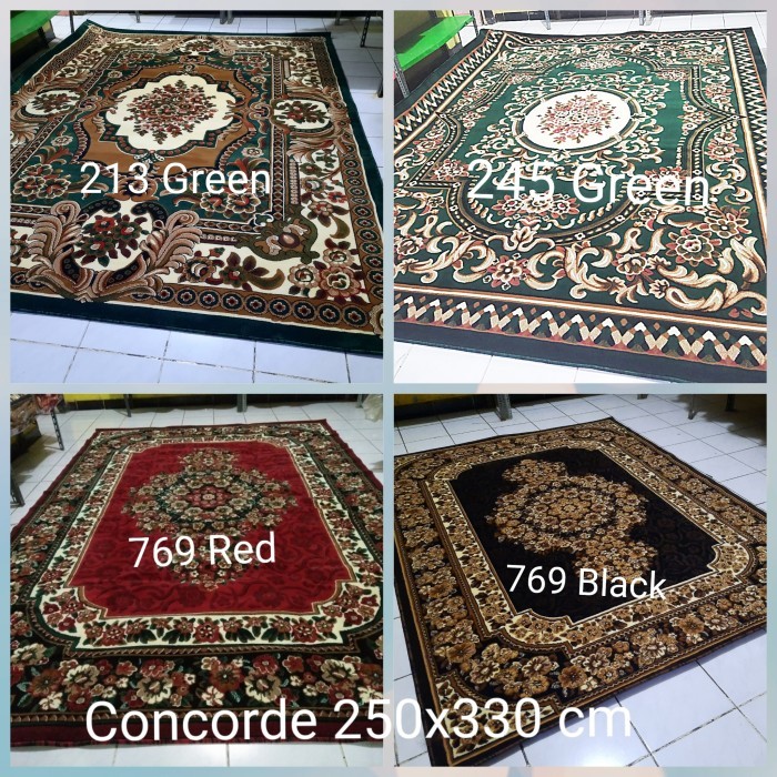 PROMO KARPET TEBAL SUPER JUMBO CONCORDE 250X330 CM