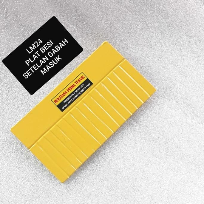 siap kirim] LM24 PLAT BESI LIDAH SISIR SETELAN GABAH MASUK MESIN PADI PK LM 24
