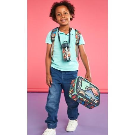 Promo Smiggle Hi There Oblong Attach Lunchbox Square Lunchbox 7759
