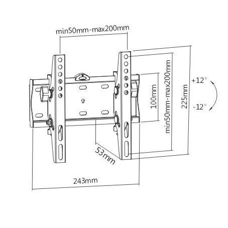 BRACKET TV SAMSUNG BRACKET TV SAMSUNG BRACKET TV UHD TU 43 INCH