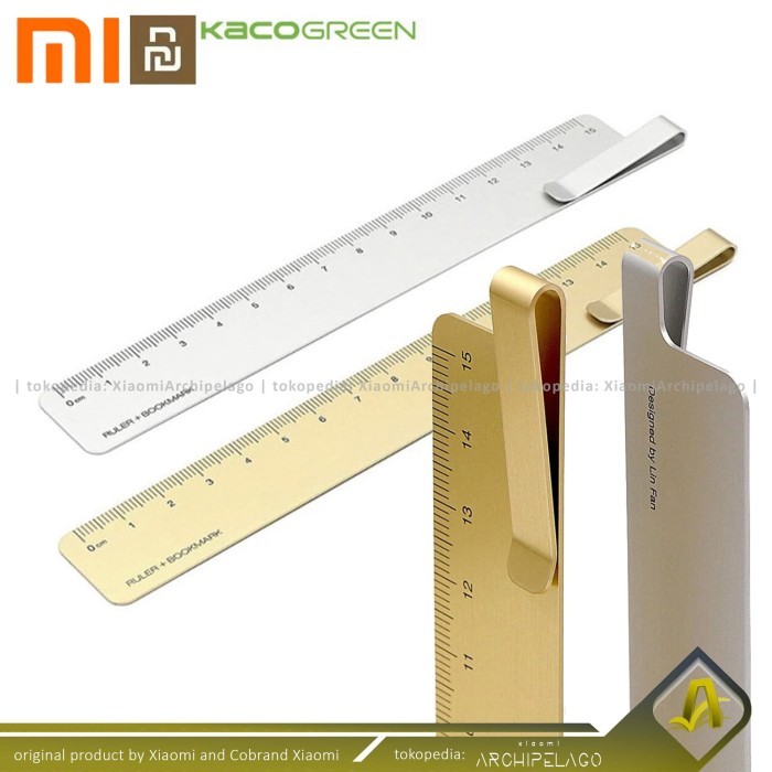 

PROMO! Mijia KACO Metal Ruler 15cm Penggaris Sekolah Kantor