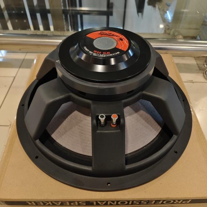 NEW SPEAKER 18 INCH BLACKSPIDER 1800 WATT VOICE COIL 4