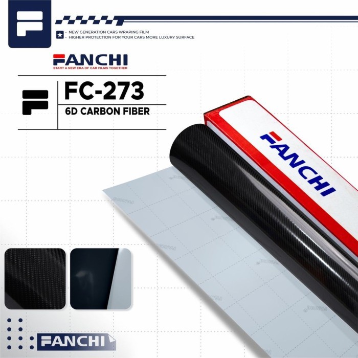

ROL Sticker Fanchi FC273 Carbon 6D Super Glossy Fanchi ROLL
