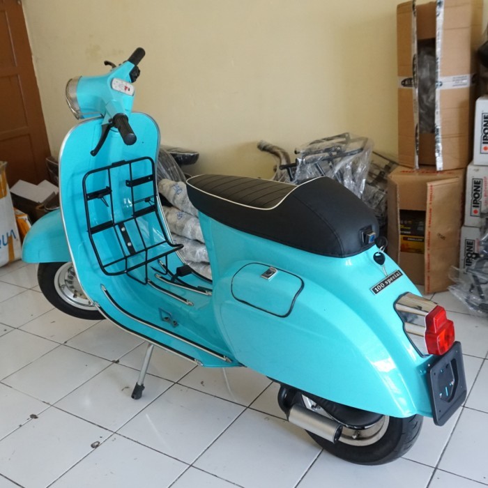 {{{{{{] Jok Caferacer Sport Vespa PTS Special Model Cora II Kunci Set