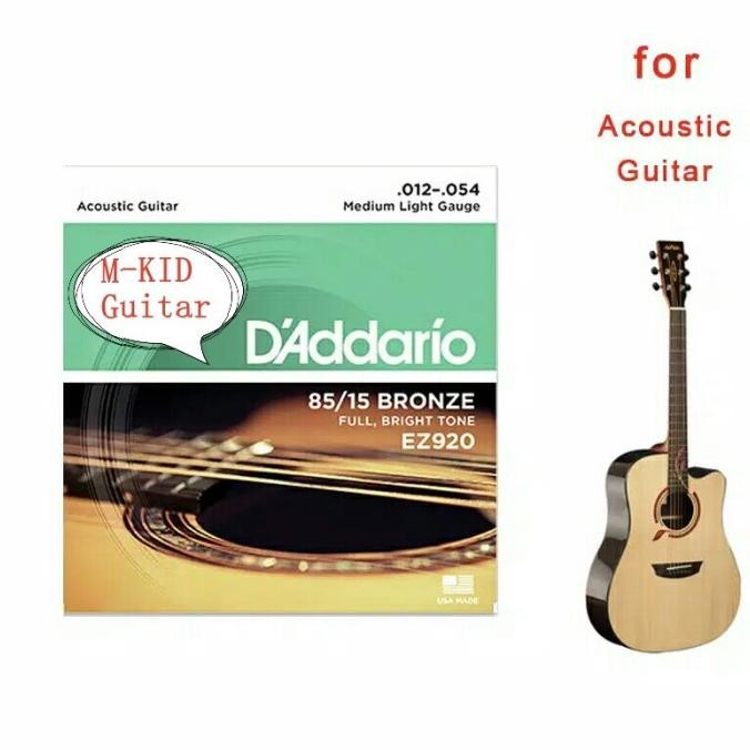 Siap Kirim Senar Gitar Akustik D'Addario Original