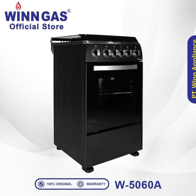 KOMPOR GAS FREE STANDING 4 TUNGKU + OVEN WINN GAS W-5060 A