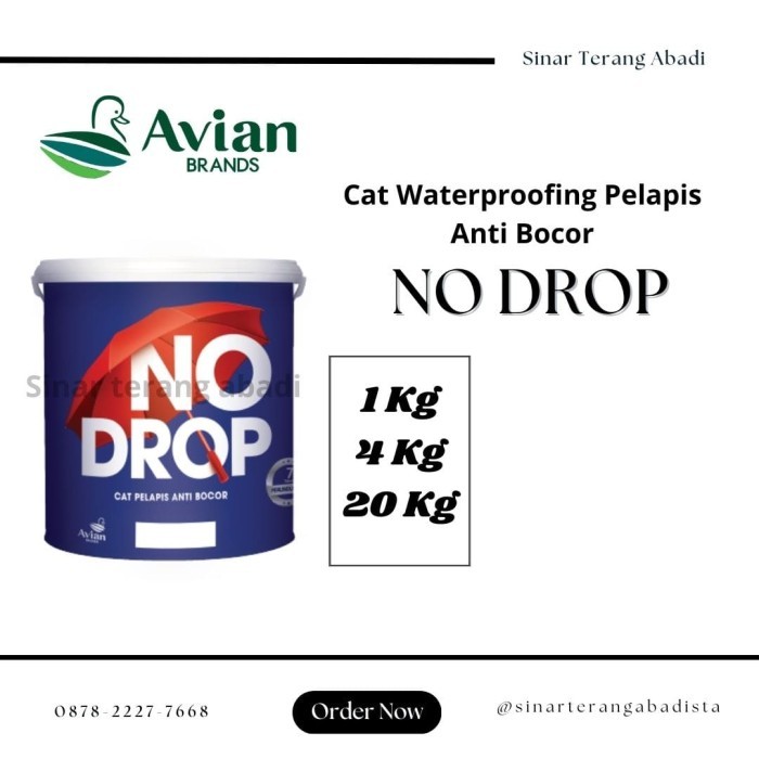 CAT WATERPROOFING PELAPIS ANTI BOCOR NO DROP 20 KG 031 SANDSTONE