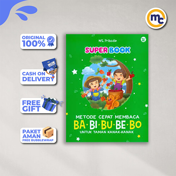 

SUPERBOOK METODE CEPAT MEMBACA BA BI BU BE BO UNTUK TK