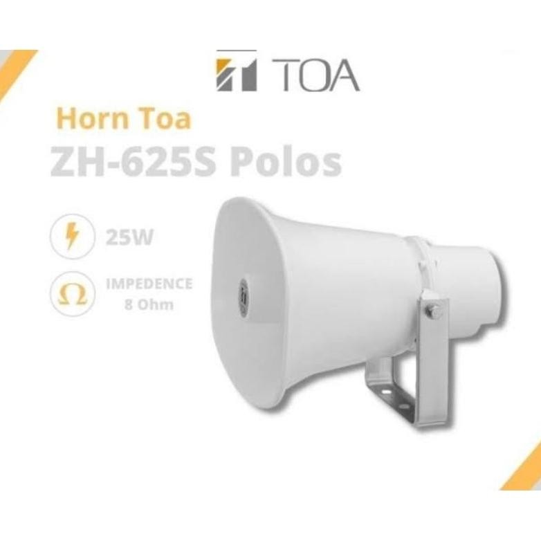 ngel paging horn speaker 25 watt toa zh 625s