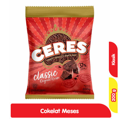 

Ceres Hagelslag Cokelat Meses Klasik 200 g