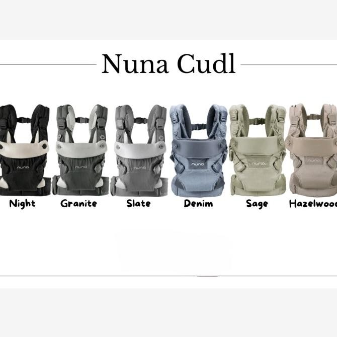 Nuna CUDL Baby Carrier  Original / Gendongan Bayi Nuna