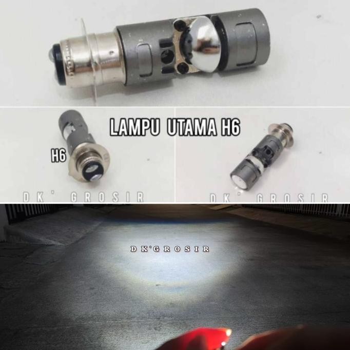 TERBARU LAMPU UTAMA LED H6 CR7 MODELAN CAHAYA BILED RHD