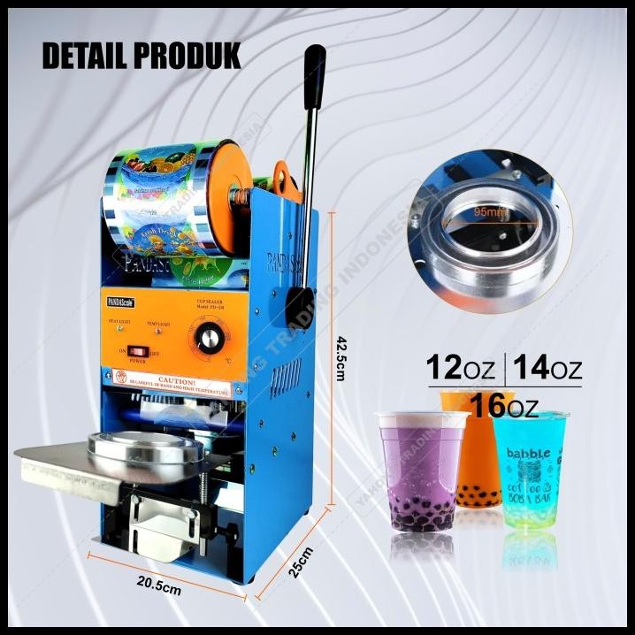 Alat Pres Gelas Minuman Mesin Press Cup Sealer