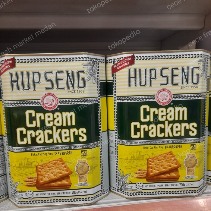 

Hup seng cream crakers kaleng