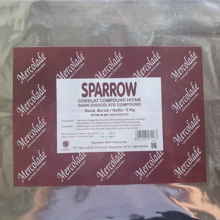 

Sparrow Chocolate Compound 5kg