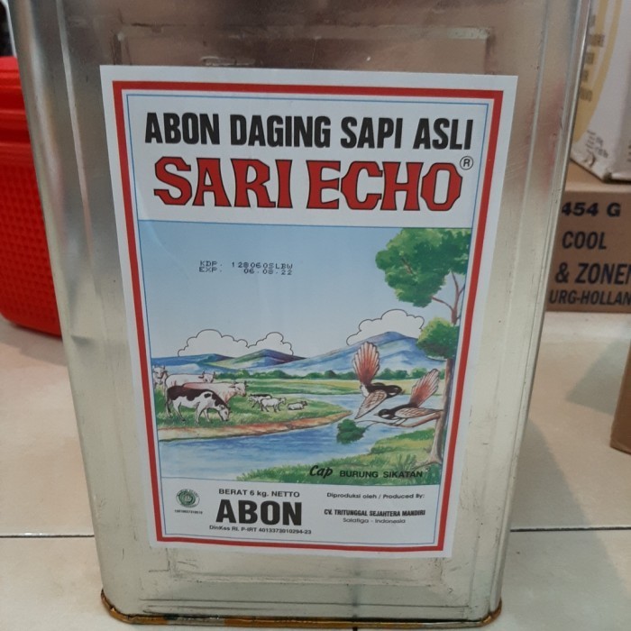 

Sari Echo Abon Asli Repack 1kg